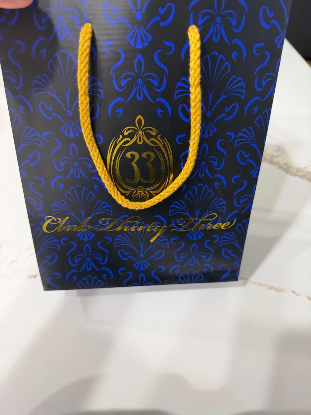 NWOT Disney Club 33 Candlelight 2014 Plush Blue Throw Blanket Rare